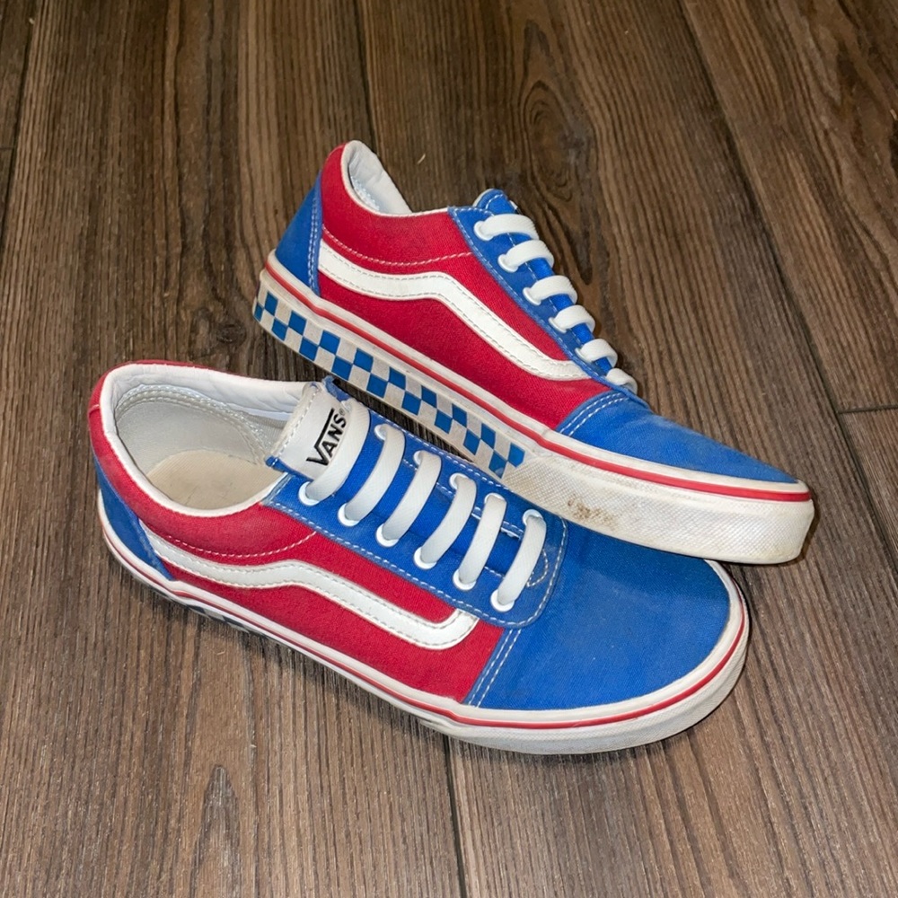 Red, White & Blue Vans